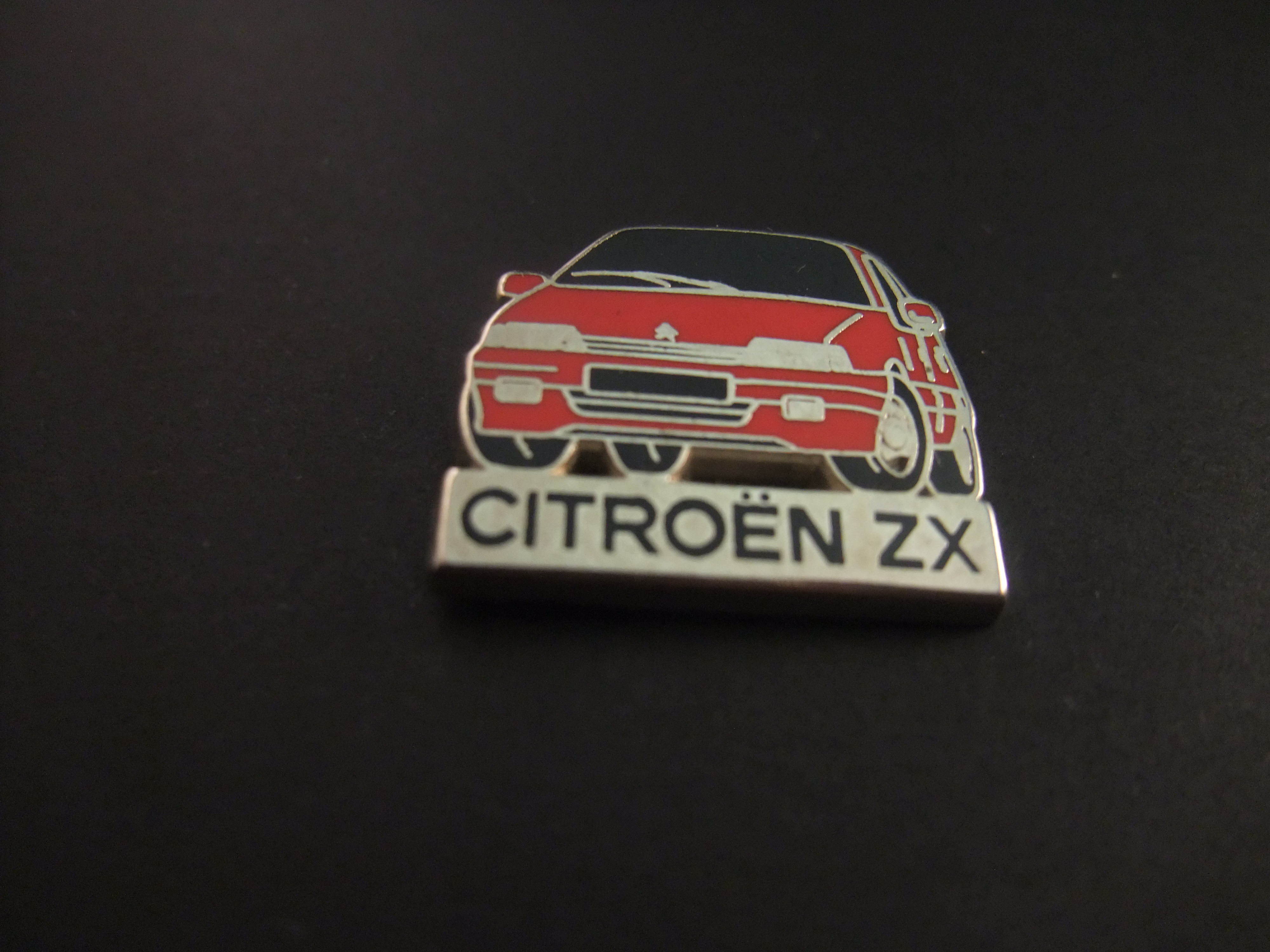 Citroen ZX personenauto (voorzijde ) rood model